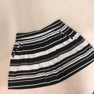 Black & White Banana Republic Skirt